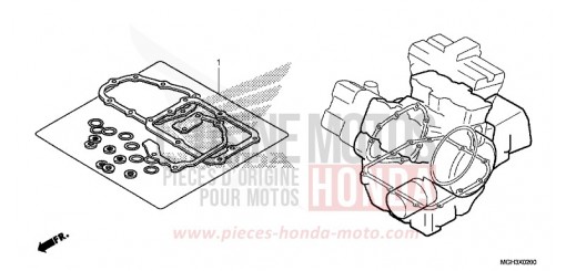 GASKET KIT B VFR1200XDD de 2013